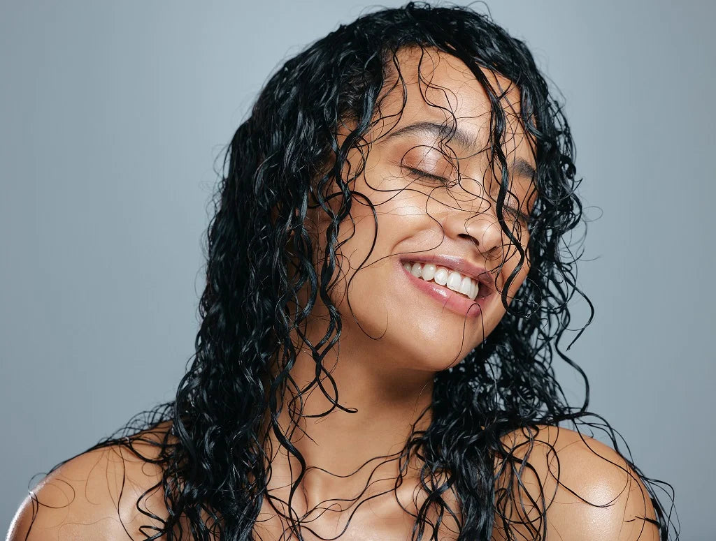 Curly Hair After A Shower