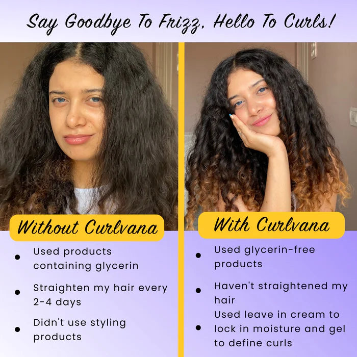 Curlvana Curl Styling Essentials, 200ml each